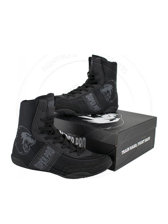 Superpro Pantofi de box Negri