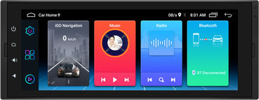 Powertech Auto-Audiosysteme (1 DIN) (Bluetooth/USB)