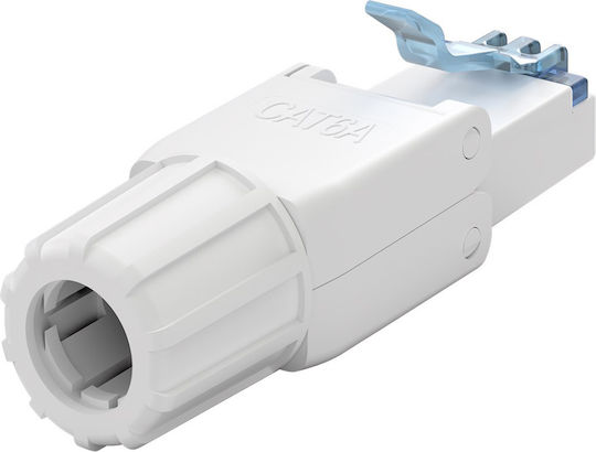 Goobay Βύσμα Rj45 65941 Cat 6a Utp Tool-free Λευκό