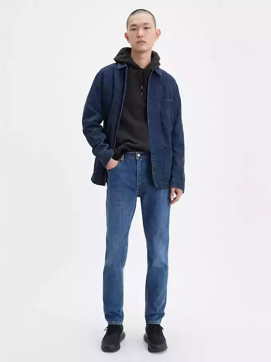 512 Men's Jeans Pants with Slim Tapered Fit Blue