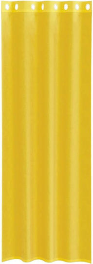 vidaXL vidaXL Vorhänge Fenster mit Grommets Gelb 140x300cm