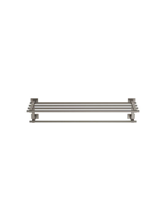 Grohe Essentials Cube Ράγα Μπάνιου 4 Θέσεων Επιτοίχια με Βίδες Μαύρη