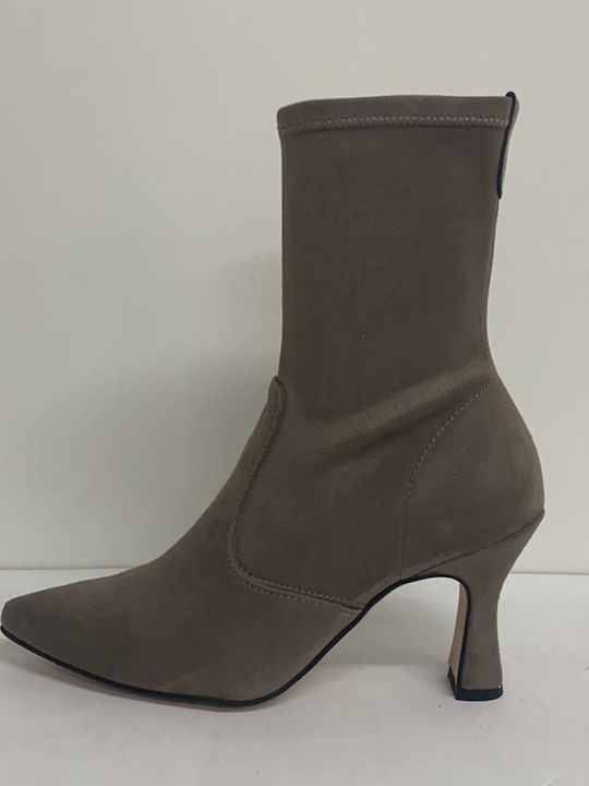 Stiefeletten Damen Braun