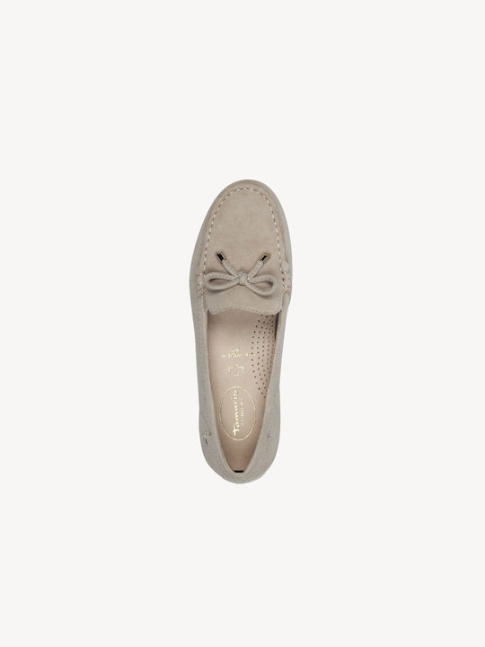 Tamaris Comfort Women's Moccasins in Beige Color