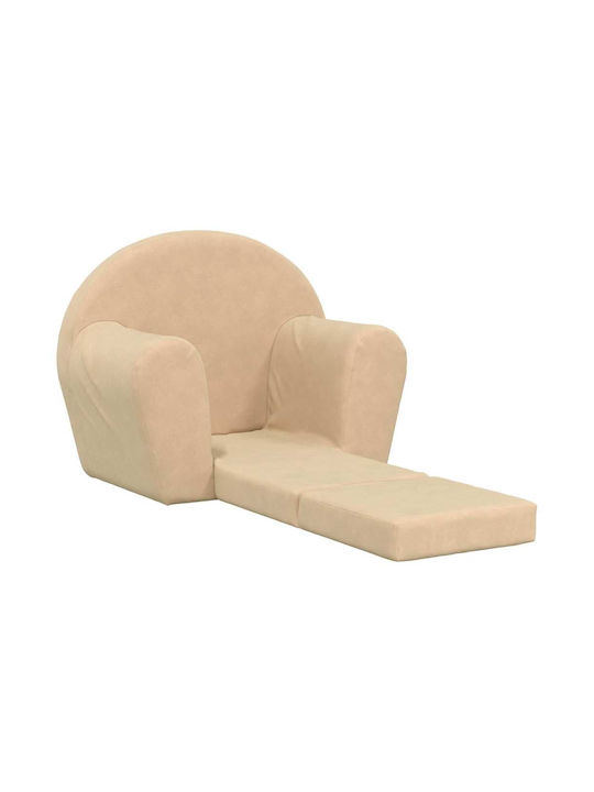 Sessel mit Armlehnen Beige 1Stück