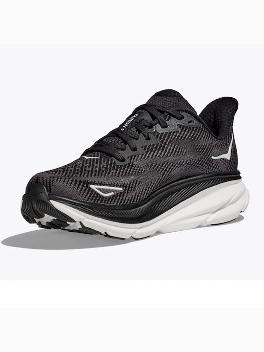 Hoka Clifton 9 Sport Shoes Running Black