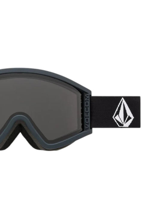 Volcom Ski & Snowboard Goggles Kids Black with Lens in Black Color