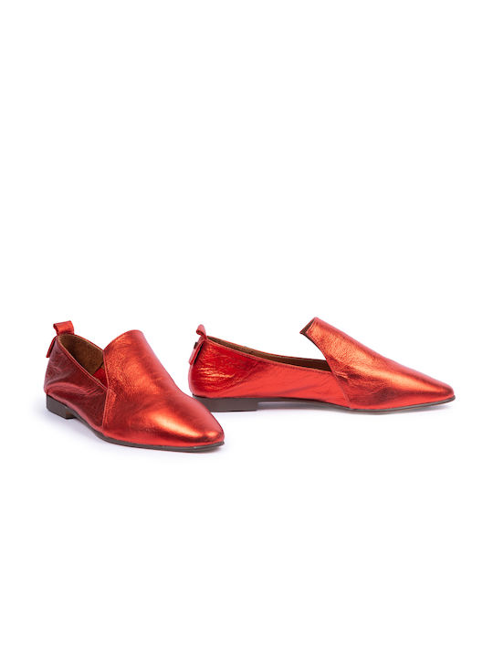 Massimo Granieri Ballerinas Red