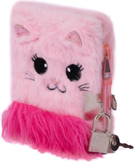 Great Pretenders Furry Diary with Lock and Cat Pen