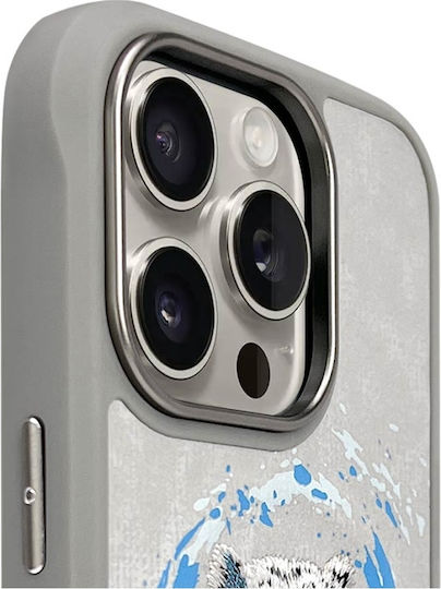 Nimmy Umschlag Rückseite Silikon / Kunststoff Gray (iPhone 17 Pro / iPhone 16 Pro)