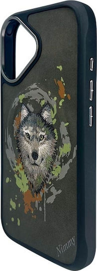 Nimmy Задна корица Силикон / Пластмаса Сив (iPhone 16)