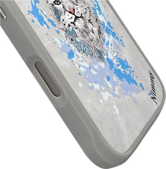 Nimmy Umschlag Rückseite Silikon / Kunststoff Gray (iPhone 17 Pro Max / iPhone 17 Pro / iPhone 16 Pro Max)