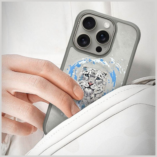 Nimmy Umschlag Rückseite Silikon / Kunststoff Gray (iPhone 17 Pro / iPhone 16 Pro)