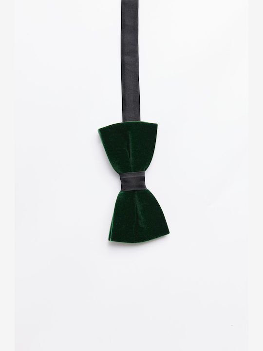 Velvet Green Bow Tie Aristoteli Bitsiani