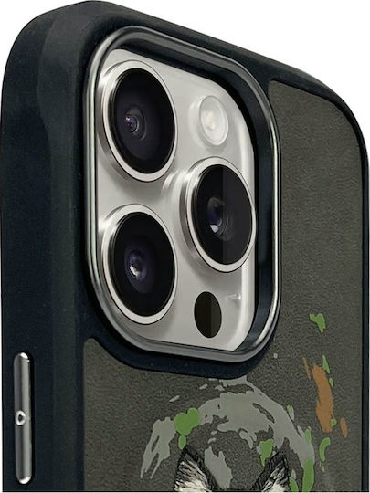 Nimmy Задна корица Силикон / Пластмаса Сив (iPhone 16 Pro Max)