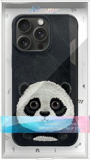 Nimmy Back Cover Σιλικόνης / Πλαστικό Αδιάβροχο Μαύρο (iPhone 15 Pro)