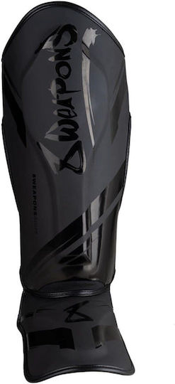 8 Weapons Shin Guards Adults Black