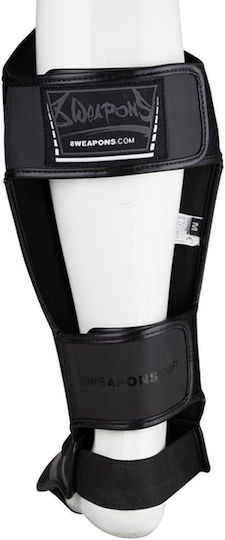 8 Weapons Shin Guards Adults Black