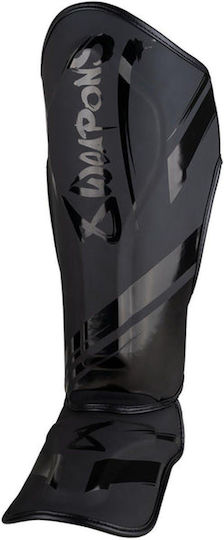 8 Weapons Shin Guards Adults Black
