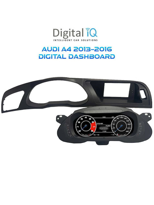 Digital IQ Car-Audiosystem für Audi A4 2013-2016 (Bluetooth/USB/WiFi/GPS/Apple-Carplay/Android-Auto) mit Touchscreen 10.25"