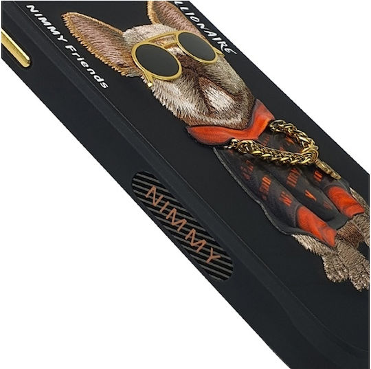 Nimmy Glasses Little Tycoon Back Cover Σιλικόνης / Πλαστικό Αδιάβροχο Μαύρο (iPhone 15 Pro Max)