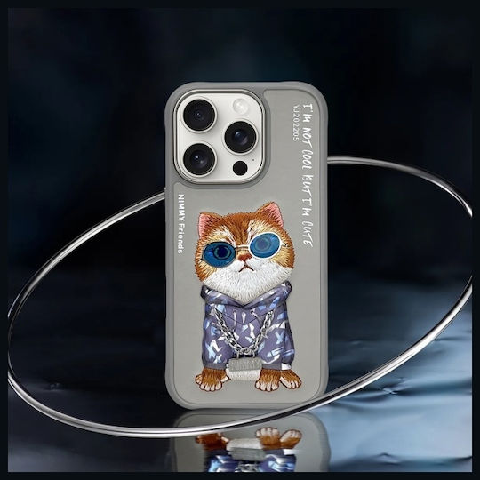Nimmy Back Cover Silicone Waterproof Gray (iPhone 16 Pro Max)