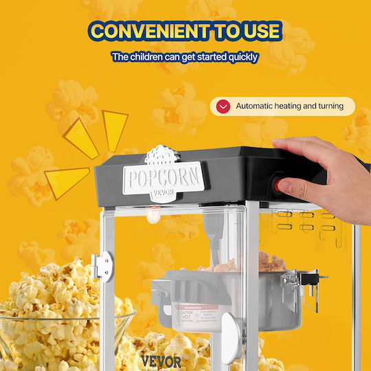 Vevor Commercial Popcorn Machine 480W