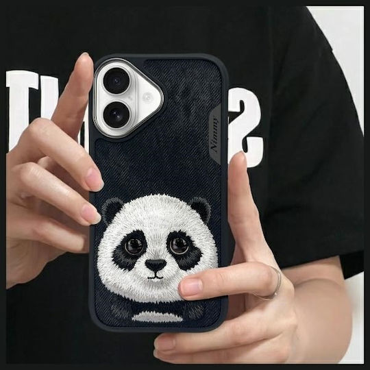 Nimmy Big Eyed Back Cover Σιλικόνης / Πλαστικό Αδιάβροχο Panda (iPhone 16)