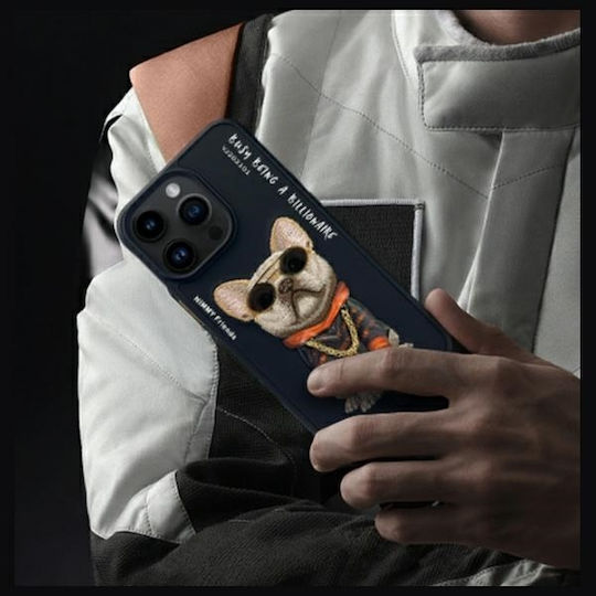 Nimmy Glasses Little Tycoon Back Cover Σιλικόνης / Πλαστικό Αδιάβροχο Μαύρο (iPhone 15 Pro Max)