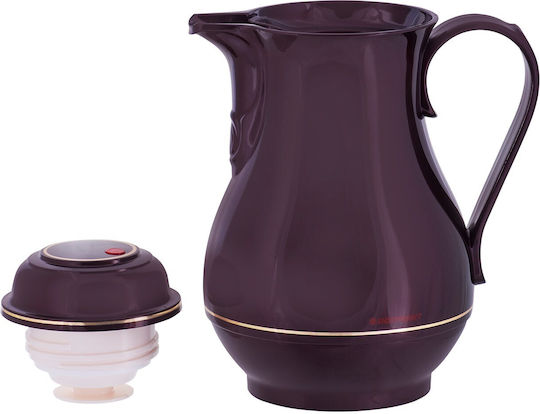 Rotpunkt Plastic Thermos Jug 1L Black