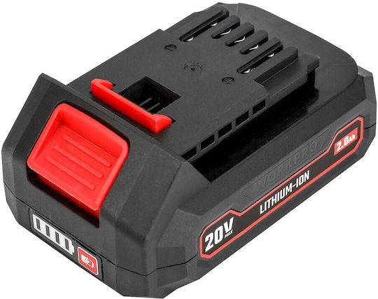 WorkPro Tool Battery Lithium 20V with Capacity 2Ah