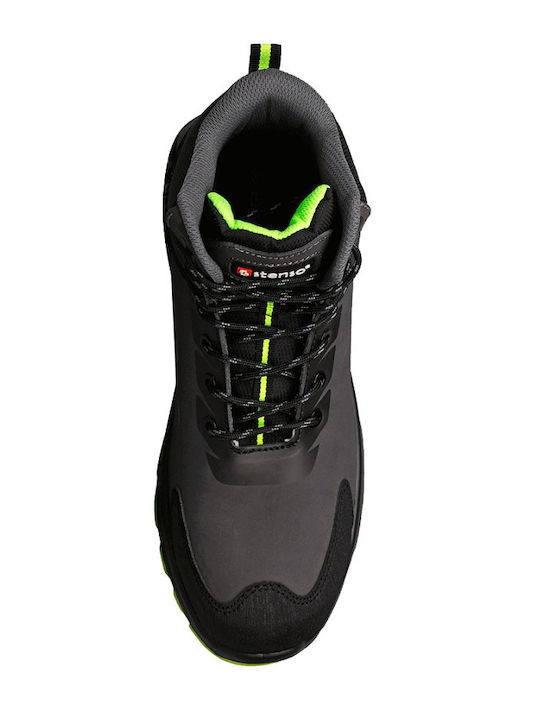 Stenso RULER MID Waterproof Work Boot Black O2 with SR Certification