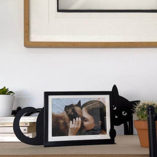 Versteckte Katze Metall Tischrahmen Balvi 27703