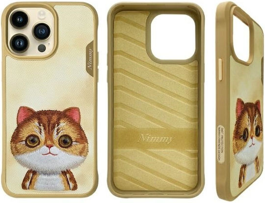 Nimmy Big Eyed Silicone Waterproof Back Cover Felinae for iPhone 15 Pro Max