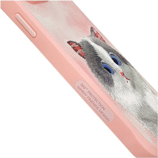 Nimmy Back Cover Σιλικόνης / Πλαστικό Αδιάβροχο Ροζ (iPhone 15 Pro)
