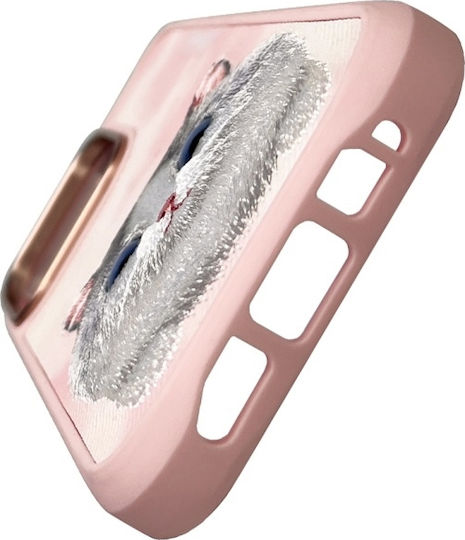 Nimmy Umschlag Rückseite Silikon / Kunststoff Wasserdicht Rosa (iPhone 17 Pro / iPhone 16 Pro)