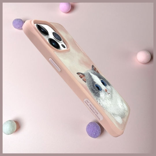 Nimmy Back Cover Σιλικόνης / Πλαστικό Αδιάβροχο Ροζ (iPhone 15 Pro)