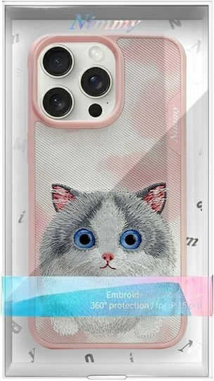 Nimmy Back Cover Σιλικόνης / Πλαστικό Αδιάβροχο Ροζ (iPhone 15 Pro)