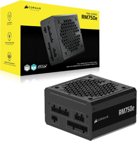 Corsair RM750e ATX12V 3.1 750W Μαύρο Τροφοδοτικό Υπολογιστή Full Modular