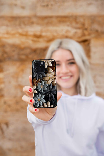 Калъф Sonique 3D Flower Series за Xiaomi Poco X5 Pro 5G Сив