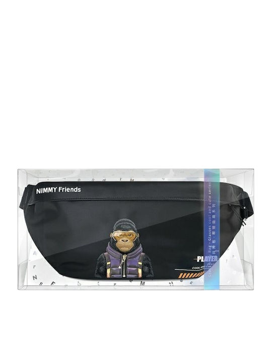 Cool & Cute 2.0 Gorilla Belt Bag Black