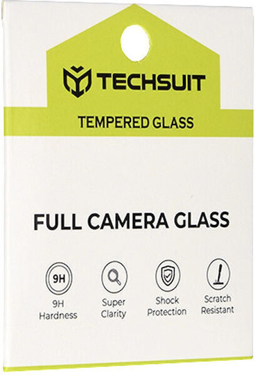 Techsuit Full Προστασία Κάμερας Tempered Glass Μαύρο για το Honor X7b, Honor X7b 5G, 90 SMART