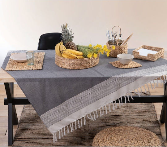 Nef-Nef Homeware Wicker Placemat Romano Beige 48x33cm 033268