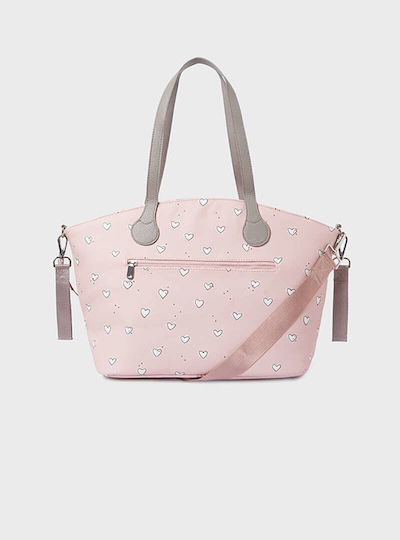 Mayoral Shoulder/Hand Diaper Bag Pink