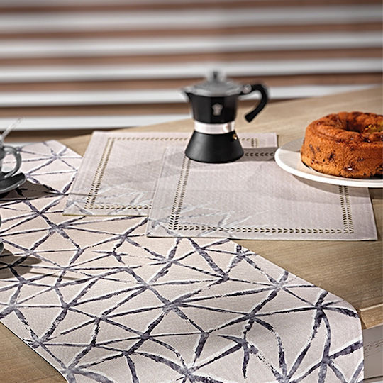 Saint Clair 3004 Placemat Fabric Beige 45x33cm 1pcs