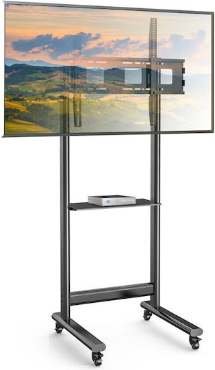 Techly ICA-TR74 Стойка за телевизор Подов до 90" и 70кг