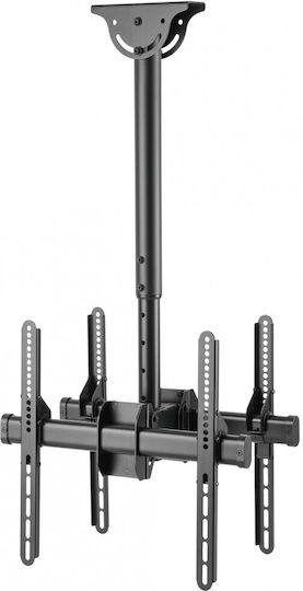 Techly ICA-CPLB-944D Βάση Τηλεόρασης Οροφής έως 55" και 45kg