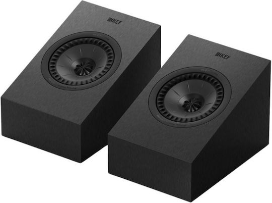 Kef Q8 Meta Ζεύγος Ηχείων Hi-Fi Βιβλιοθήκης 150W 2 Δρόμων Π18xΒ25.9xΥ17.6εκ. Satin Black