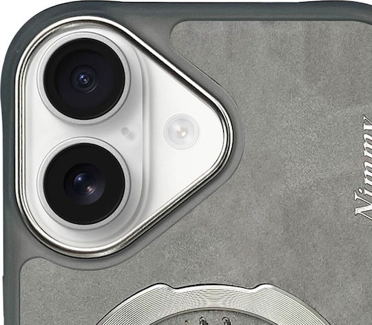 Nimmy Back Cover Silicone / Plastic Gray (iPhone 16)