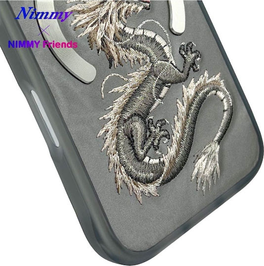 Nimmy Back Cover Silicone / Plastic Gray (iPhone 16)